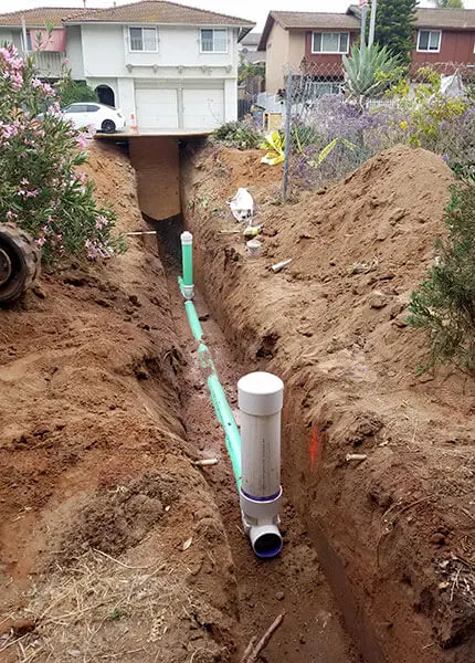 Sewer Lateral Pipe Repair Carlsbad