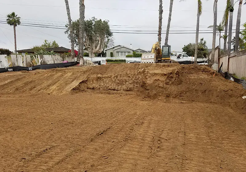 Re-Compaction & Fine Grading Encinitas